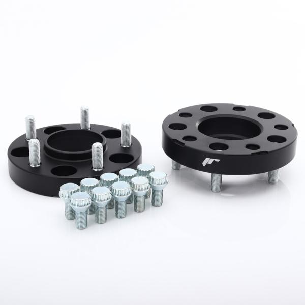 JRWA1 Adapter Spurplatten / Spurverbreiterungen 25mm 5x112->5x130 66,6 71,6 BK