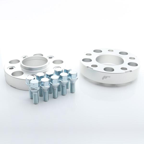 JRWA2 Spurplatten / Spurverbreiterungen 30mm 5x120 72,6 72,6 Silver