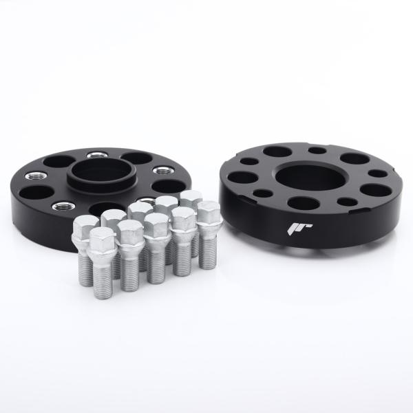 JRWA2 Spurplatten / Spurverbreiterungen 35mm 5x112 66,5 66,5 Black