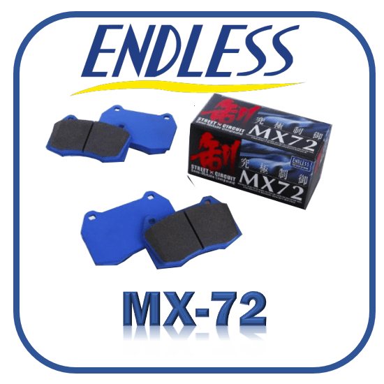 Endless MX-72 Bremsbeläge Hinterachse